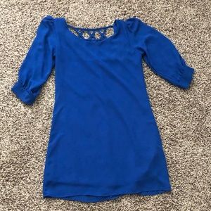 Blue mini summer dress!